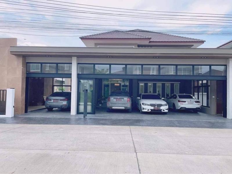 ลดราคาขายด่วน​ 10.5 ลบ. ให้เช่า 75,000 บาท/เดือน #สันกำแพง​ บ้านหลังใหญ่ 2 ชั้น สไตล์โมเดิร์น บิ้วอินทั้งหลัง พร้อมเข้าอยู่ได้เลย