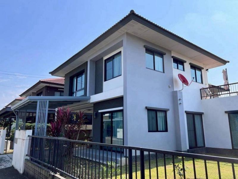 ปล่อยเช่า 28,000 บาท/เดือน #วรารมย์พรีเมียม แก้วนวรัฐ #ดอยสะเก็ด บ้านเดี่ยว 2 ชั้น #สไตล์โมเดิร์น #เฟอร์นิเจอร์ครบ พร้อมเข้าอยู่ได้เลย