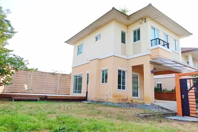  ให้เช่า  2น้ำ​ ราชพฤกษ์-พระราม5 วงเวียนพระราม 5 1.5 กม.​ 3นอน บ้านเดี่ยว 2 ชั้น  71ตร.วา 181ตร.ม.​อนุบาลเด่นหล้า  3.7 กม.​  4แอร์