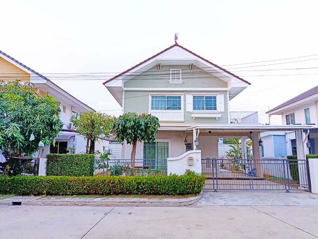 การกีฬา​ไทย​ 3กม.บ้านเดี่ยว เพอร์เฟคเพลส สนามกอล์ฟกรุงเทพกรีฑา 4.8กม.วงแหวน บ้านเดี่ยว 2 ชั้น ขนาด 59ตร.ว. 3นอน 3น้ำ 159 ตร.ม. 4A/C 