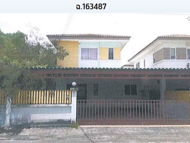 ขายบ้านเดี่ยว 2 ชั้น  โครงการศรีพูนสุข ตำบลบึง อำเภอศรีราชา ชลบุรี 