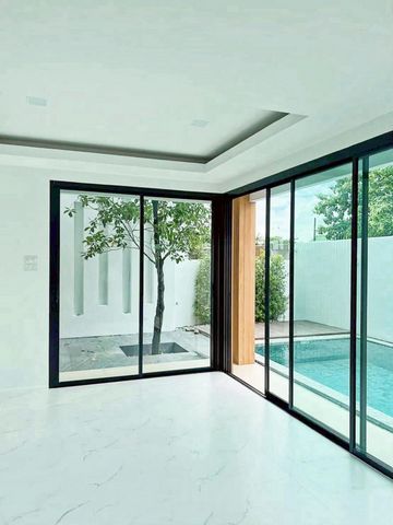 โซนสารภี เปิดจอง 4.39 ลบ. พูลวิลล่า 3 ชั้น สร้างใหม่ เพียง 1 หลังเท่านั้น Living Double Space สุดหรู ให้ฟีลเหมือนอยู่รีสอร์ท