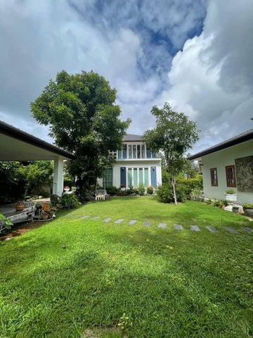 โซนวังตาล ให้เช่า 89,000 บาท เฟอร์นิเจอร์ครบ สวนสวย ไม่แออัด บ้านโปร่งโล่ง ไม่ติดเพื่อนบ้าน