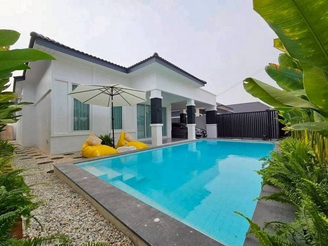 บ้านพูลวิลล่า 71 ตรว.ซอยชากนอก ชัยพฤกษ์ 2 พร้อมบิ้วอินเฟอร์นิเจอร์ทุกห้อง