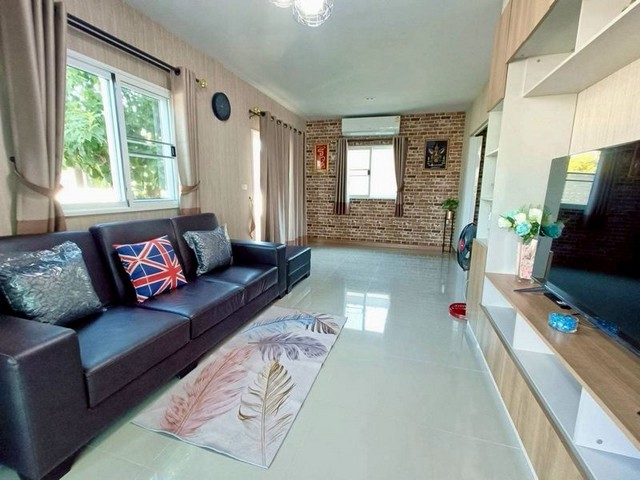 บ้านเดี่ยว 2 ชั้น แปลงมุม บ้านพร้อมเข้าอยู่ โครงการ ธนกฤษ ท่ารั้ว