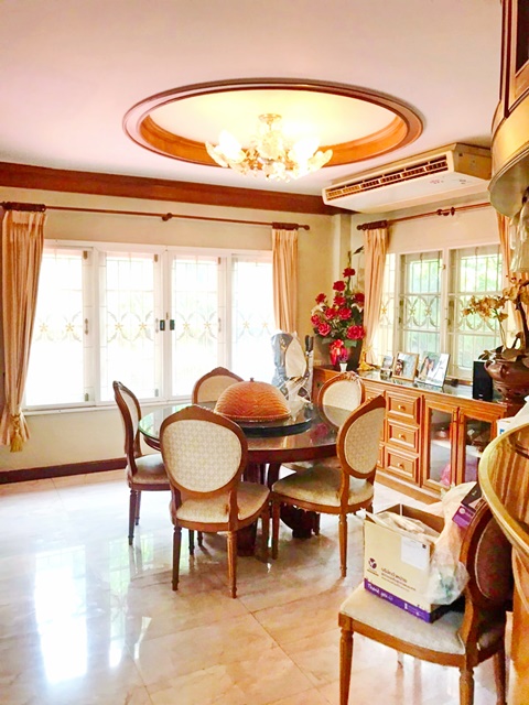 พุทธมณฑลสาย3 ให้เช่าคฤหาสน์ใหญ่มาก 2 ชั้น 3-4นอน ตลาดสดธนบุรี 2.55 กม. บรมราชชนนี 188 ตร.ว. 408ตรม.  อมรชัย4น้ำ 5แอร์ 4จอดรถ