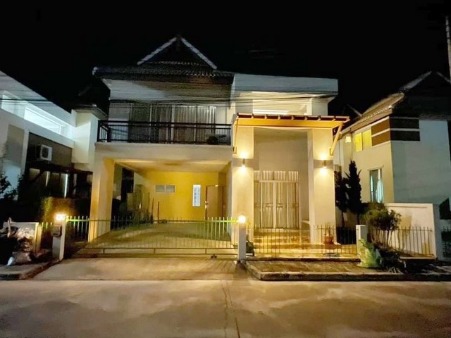 บ้านเดี่ยว 2 ชั้น ใกล้เมือง ในโครงการสันทราย เชียงใหม่