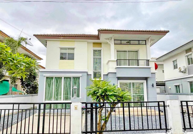 ถูกที่สุดใน3โลก ใหม่ 50ตรว. มาร์เก็ตวิลเลจ 2กม. รังสิต คลอง2 ให้เช่าบ้านเดี่ยว 2 ชั้น  185ตรม. กว้างมาก 3นอน 2น้ำ 2จอดรถ นานาชาติสยาม 