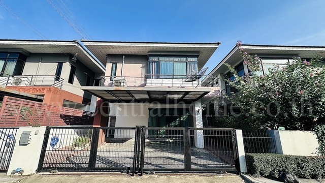 P1 บ้านแฝด หมู่บ้าน เปี่ยมสุข บางบัวทอง - พิมลราช พร้อมอยู่ ทำเลดี ราคาถูก