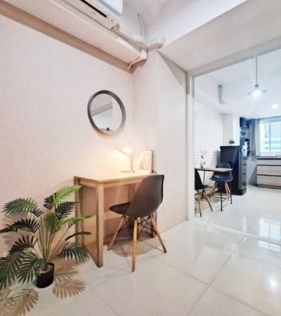 ศรีธนาคอนโด 1 ห้องใหม่ (กั้นห้องเป็นสัดส่วน) ใจกลางย่านนิมมานฯ ใกล้มหาวิทยาลัยเชียงใหม่