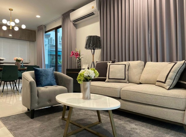 LV53100 ให้เช่า บ้านเดี่ยว บุราสิริ กรุงเทพกรีฑา Burasiri Krungthepkreetha ติดกับโรงเรียนนานาชาติ Brighton