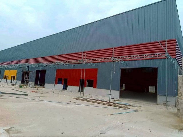 ให้เช่าโกดังคลังสินค้าชลบุรี ผังสีเหลือง พื้นที่  2000  ตรม. จำนวน  2  โกดัง สามารถทำการผลิตได้