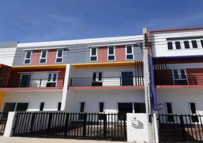 ขายทาวน์เฮ้าส์มือสอง อำเภอบางบัวทอง นนทบุรี โครงการ The happiness