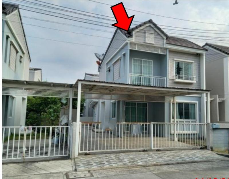 ขายบ้านแฝดมือสอง อำเภอปากเกร็ด นนทบุรี โครงการ เดอะวิลเลจ-ติวานนท์