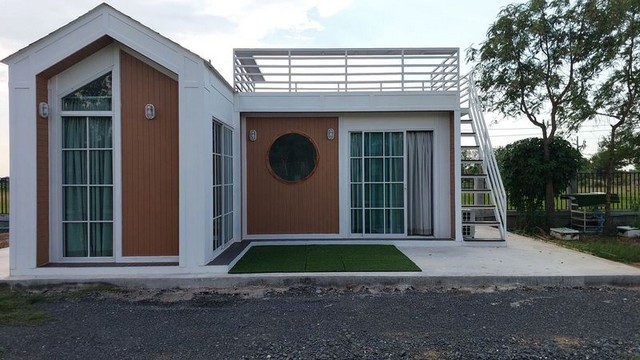 ขายถูกบ้านสวนสันกำแพง ติดถนน บรรยากาศดี แช่ช้าง     