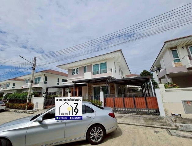 ให้เช่าบ้านเดี่ยว 2ชั้น ใกล้ปากน้ำ ระยอง พร้อมเฟอร์นิเจอร์ครบ 