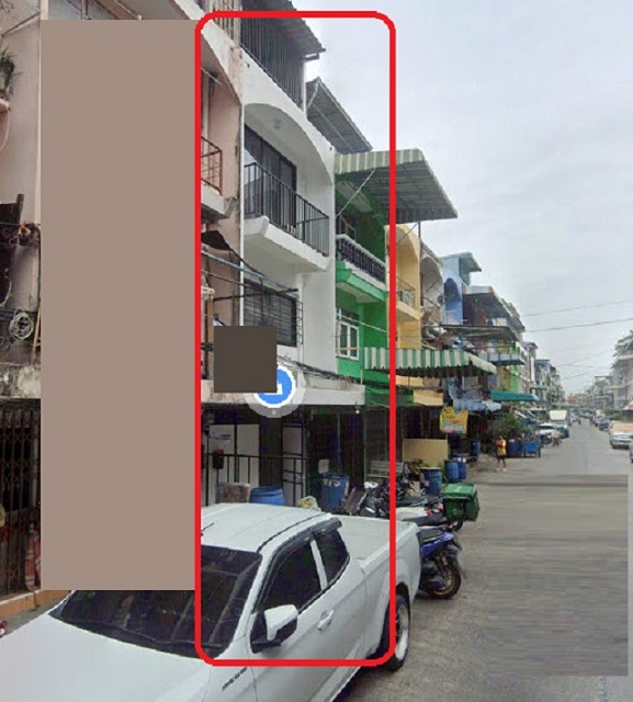 วชิรธรรมสาธิต18-28 ให้เช่าอาคารพาณิชย์ 3 ชั้น ไม่เคยอยู่ BTS อุดมสุข 700 ม.  มีดาดฟ้า 20ตร.วา.252ตร.ม. 3นอน 3 น้ำ ตลาดมหาสิน 600 ม