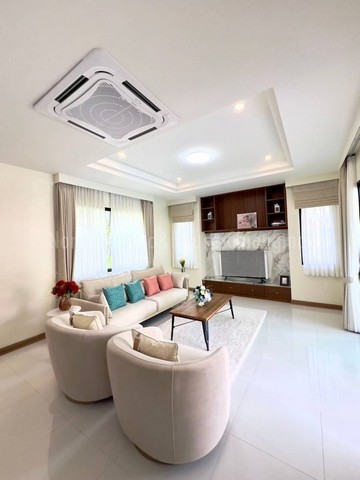 พูลวิลล่าสวย สไตล์ล้านนา ร่มรื่น  ตกแต่งครบ โซนหางดง