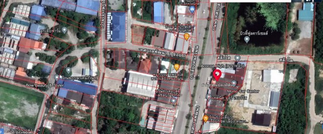 ขายทาวน์เฮาส์ชั้นเดียว ติดถนนเลี่ยงตลาดหนองมน ย่านที่อยู่อาศัย ค้าขาย ติดถนนใหญ่