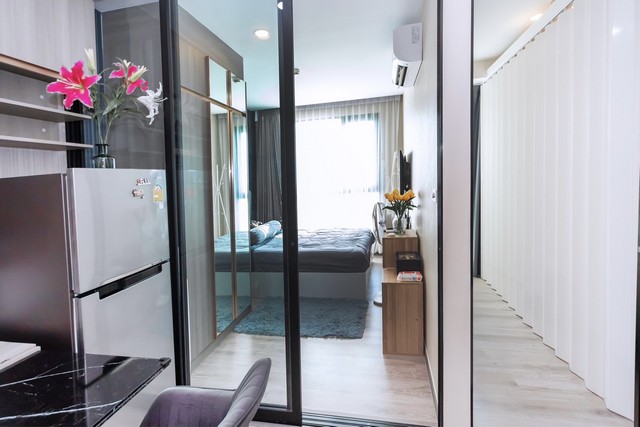 ขายคอนโด Knightsbridge Collage สุขุมวิท 107 BTS แบริ่ง ชั้น 24 ห้องมุม วิวเมือง ไม่มีตึกบัง