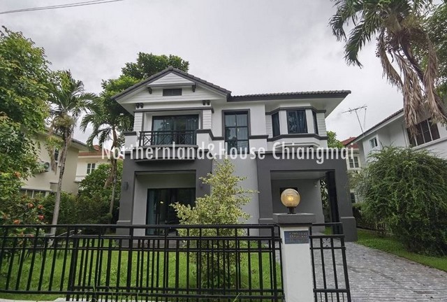 ให้เช่าบ้านเดี่ยว 2 ชั้น รับสัตว์เลี้ยง โครงการแลนด์แอนด์เฮ้าส์ สันทราย