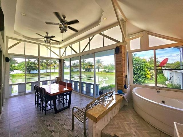 โซนหางดง #บ้านสวนร่มรื่น ขาย 7.5 ล้าน เนื้อที่ 1-0-200 ตรว. พร้อมบ่อปลาขนาดใหญ่ #เฟอร์นิเจอร์ครบ พร้อมเข้าอยู่ #เหมาะสำหรับทำบ้านพักตากอากาศ