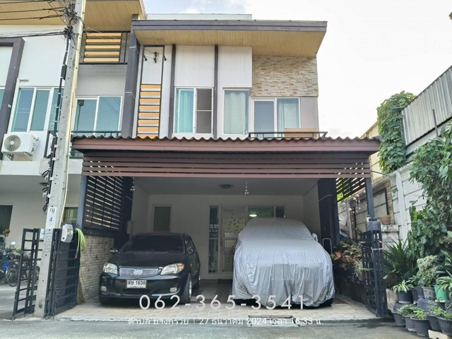 บ้านสวยพร้อมอยู่ ทาวน์โฮม 2 ชั้น หมู่บ้าน กัสโต้ ปิ่นเกล้า-จรัญ 4 นอน 3 น้ำ หลังริม ราคาดีมีเพียงหลังเดียวเท่านั้นในโครงการ