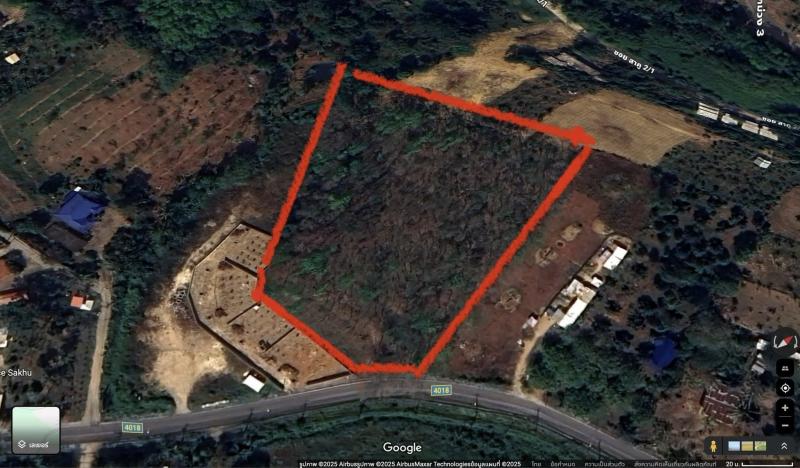 ที่ดินแปลงงาม ทำเลศักยภาพสูง ใกล้สนามบินภูเก็ตเพียง 9 นาที