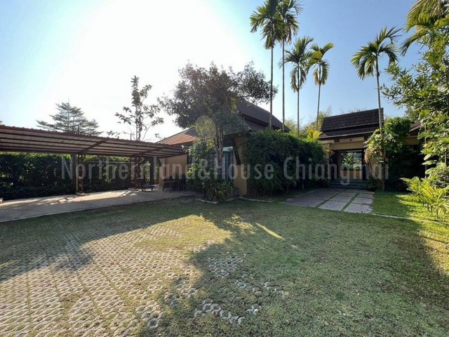 พูลวิลล่าสไตล์รีสอร์ท บ้านพักตากอากาศ บ้านสวน สันผักหวาน หางดง