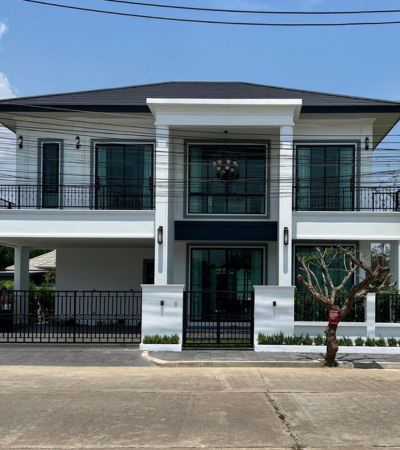 Le Villa Rung Arun บ้านเดี่ยวพูลวิลล่าส่วนตัว ใกล้ กาดฝรั่ง หางดง บ้านใหม่ พร้อมเฟอร์ฯ ครบทั้งหลัง