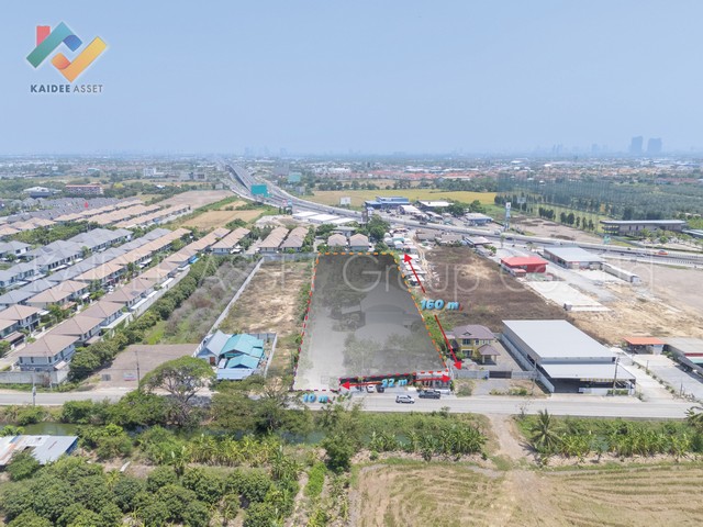 ที่ดิน พร้อมโกดัง ถนน ชัยพฤกษ์ - ราชพฤกษ์ ปากเกร็ด นนทบุรี