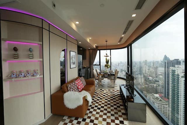 Ashton Asoke spacious clean beautiful view 42nd floor BTS Asoke