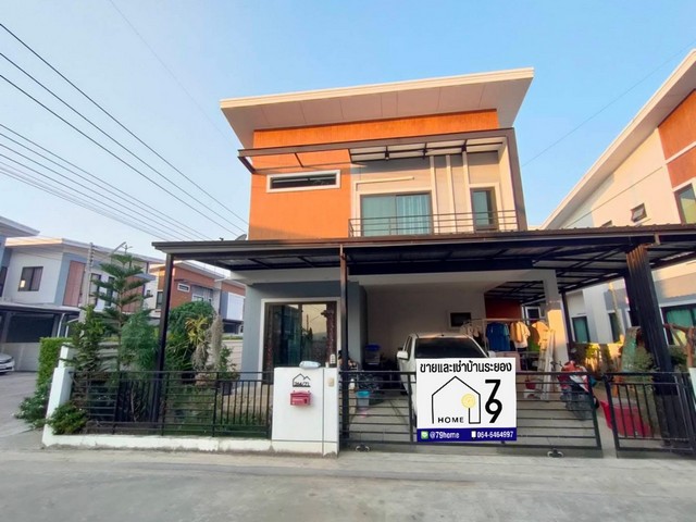 Vายและให้เช่าบ้านเดี่ยว2ชั้น ซอย8 นิคมพัฒนา ระยอง ไม่มีเฟอร์นิเจอร์