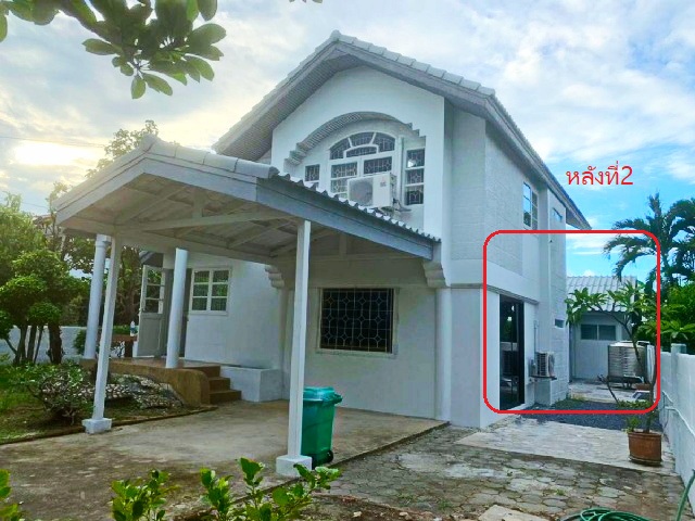 รร.นานาชาติฮาร์โรว์ 1.5 กม.  MRT แจ้งวัฒนะ14 1.6 กม.ให้เช่าคฤหาสน์ 2หลัง 2 ชั้น 100 ตร.วา. 300 ตร.ม.