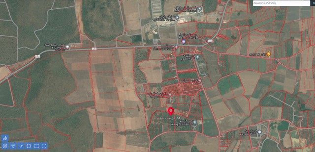 ขายที่เปล่าราชบุรีติดถนนทางหลวงชนบท ติดถนนหน้ากว้าง70ม.ลึก230ม.ใกล้ศูนย์ปฏิบัติธรรมหลวงพ่อวิริยังค์