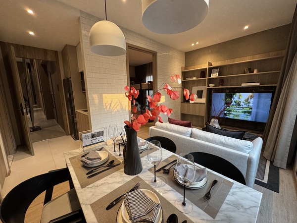 ขายถูกกว่าหน้าโครงการ! ตึก B วิวดีที่สุด ชั้นสูง Noble Create เลียบด่วนเอกมัย-รามอินทรา