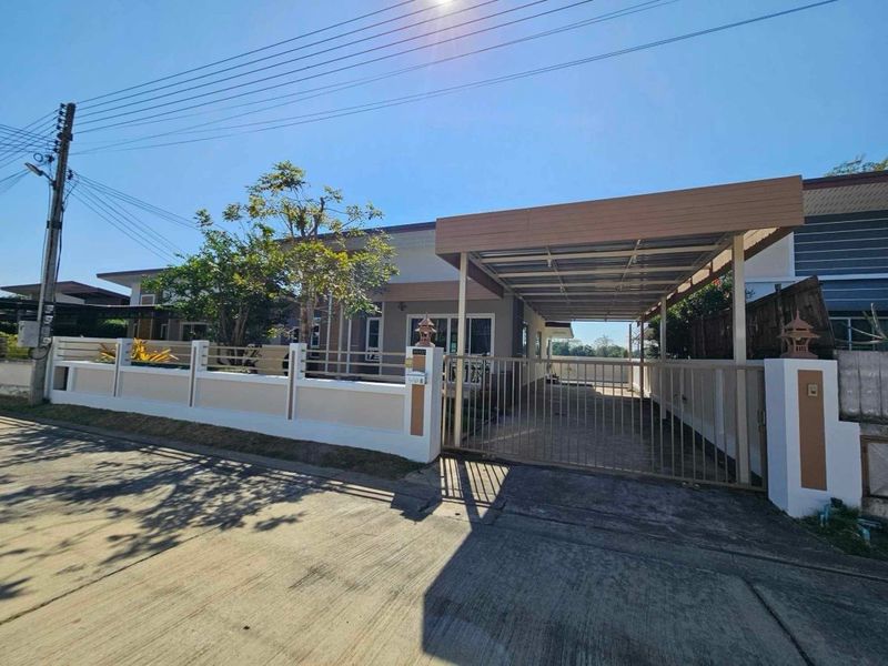 บ้านเดี่ยวชั้นเดียว ติดทุ่งนา วิวดอยสุเทพ สันนาเม็ง สันทราย