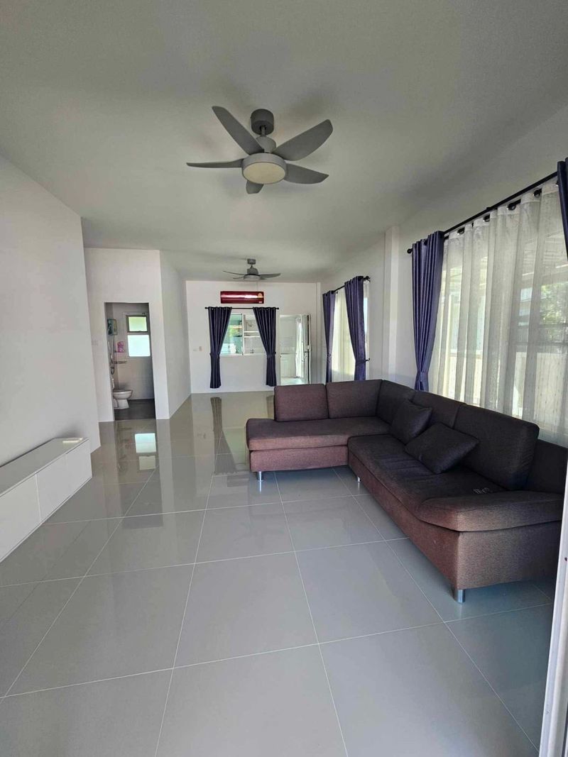 บ้านเดี่ยวชั้นเดียว ติดทุ่งนา วิวดอยสุเทพ สันนาเม็ง สันทราย