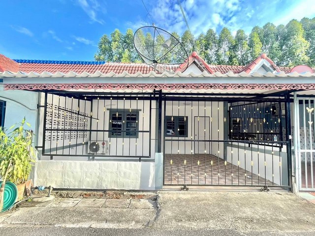 ขายบ้านใกล้ห้างดูโฮมชลบุรี ขายบ้านสุขใจ1  2ห้องนอน  1ห้องน้ำ ฟรีทุกค่าใช้จ่าย