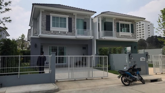 ให้เช่าบ้านเดี่ยว คลองสองปทุม ใกล้ ม.กรุงเทพ  บ้านแฝด โครงการวิลลาจจิโอ รังสิต-คลอง 2, คลองสองปทุม ใกล้ ม.กรุงเทพ