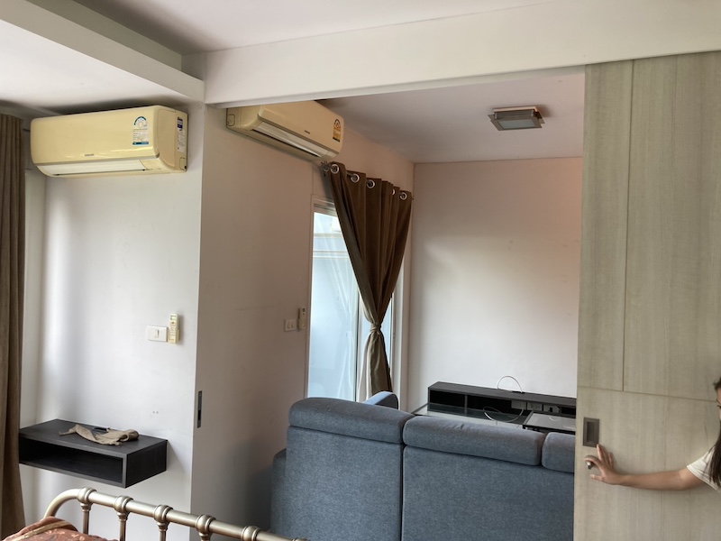 BH3549 ให้เช่า Double Lake Condominium เมืองทองธานี วิวทะเลสาบ ชั้น 2 แต่งครบพร้อมอยู่ 1 ห้องนอน ใกล้ Makro, Cosmo, Central แจ้งวัฒนะ