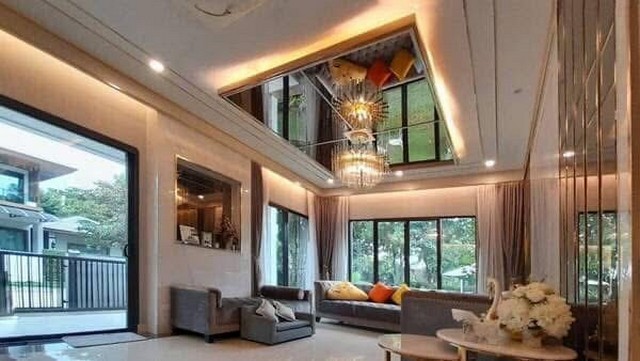 LV53122 ขาย บ้านเดี่ยว บุราสิริ พัฒนาการ Burasiri Pattanakarn ถ.พัฒนาการ 87 ตกแต่งเรียบหรูแนว Modern Luxury ด้วยหินอ่อนนำเข้าทั้งหลัง