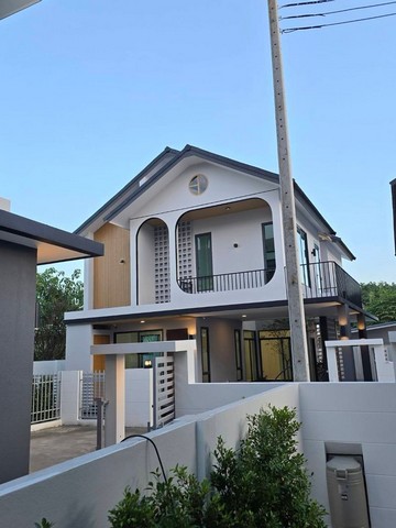 บ้านสร้างใหม่ ทำเลดี น้ำไม่ท่วม โมเดิร์นมินิมอล ท่าวังตาล สารภี