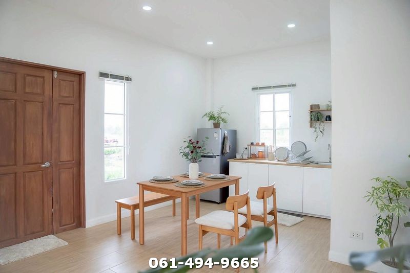 ขายบ้านพร้อมที่ดิน 400 ตรว บ้านสวยที่สร้างจาก หัวใจ ต.เกาะโพธิ์ อ.ปากพลี จ.นครนายก ใกล้โรงพยาบาลปากพลี 12 นาที