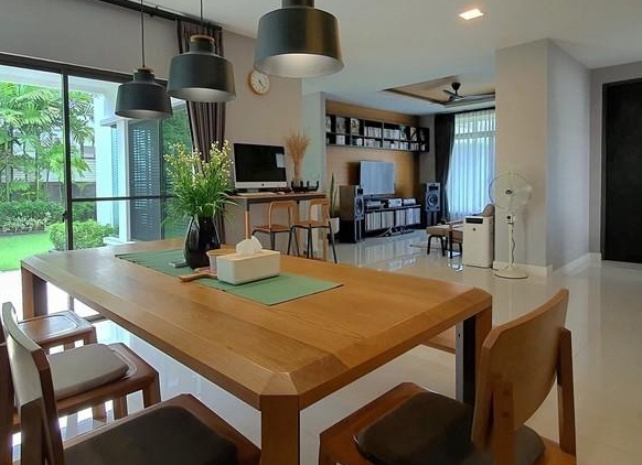 N5730ให้เช่าบ้านเดี่ยว 2 ชั้น มัณฑนา เลค วัชรพล สายไหม สุขาภิบาล 5