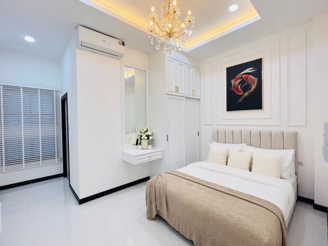 ขายบ้านเดี่ยวชั้นเดียว ปลูกสร้างใหม่ ทำเล ห้วยใหญ่ บางละมุง ชลบุรี