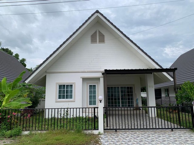 บ้านเดี่ยวชั้นเดียว สไตล์ยุโรป ขายพร้อมผู้เช่า สันกำแพง 