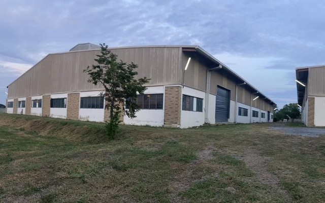 ให้เช่าโรงงาน 5000 ตารางเมตร พร้อมบ้านพักคนงาน 24 ห้อง ริมถนน บางลี่-หนองวัลย์เปรียง อ สองพี่น้อง จ สุพรรณบุรี