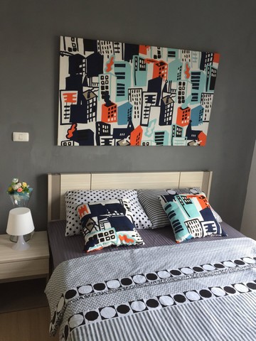 ขายคอนโด ยูนิโอ จรัญ 3 (Unio Charan 3) ชั้น 4 ตึก  A ห้องสวย พร้อมเฟอร์นิเจอร์ เครื่องใช้ไฟฟ้า และของครบตามรูป