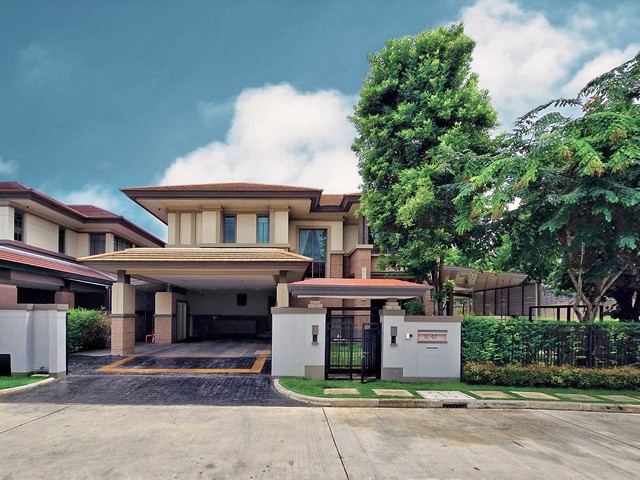 บ้าน นาราสิริ พุทธมณฑล สาย 1 10 sq.wa 1 Ngan 0 ไร่ 19000000 thb ไม่ไกลจาก - Good บ้านแปลงมุมติดสวน